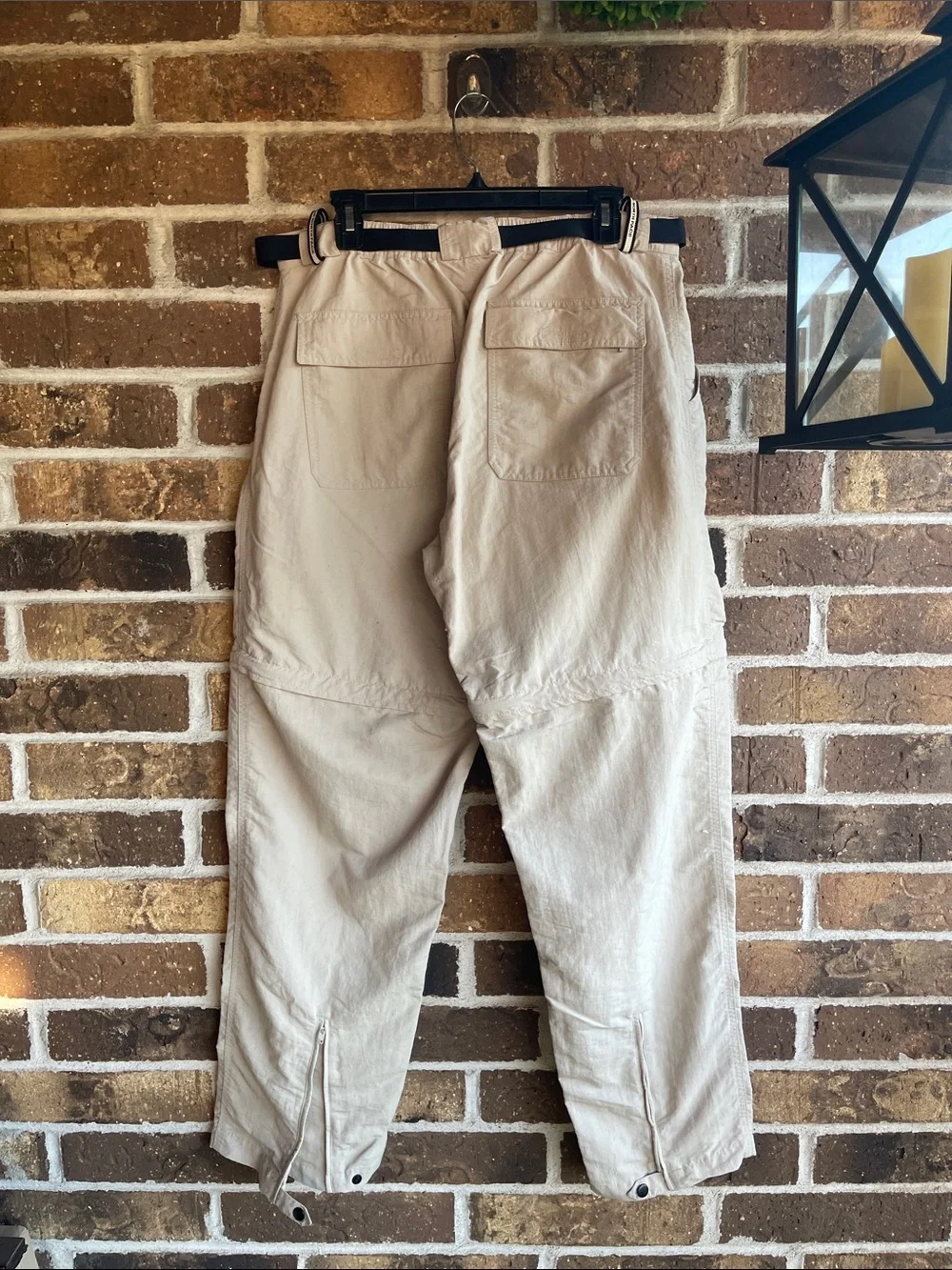 The North Face Convertible Pants Beige Utility Hiking Outdoor
